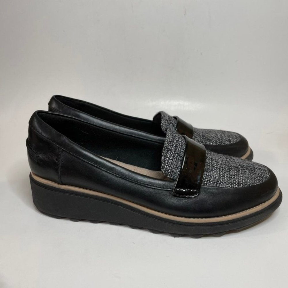 Clarks Platform Comfort Cushion Flat 8